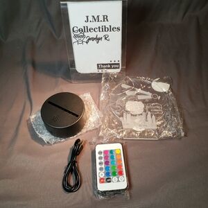 Tabletop Sign, Multi-Colored LED, Chicago White Sox Batter, Night Light